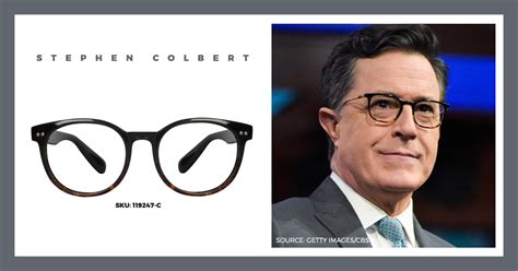 stephen colbert glasses frames.